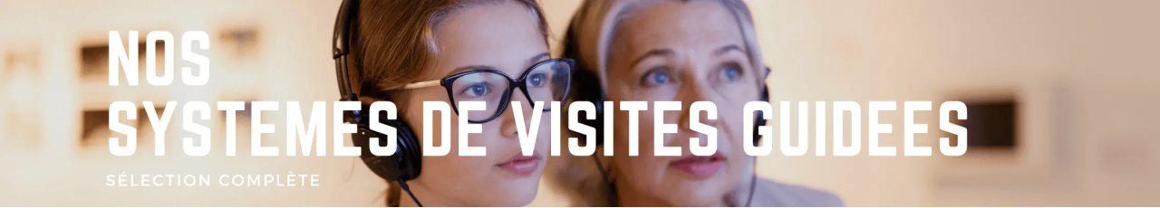 Matériel professionnel  pour visites guidées , Tour guide