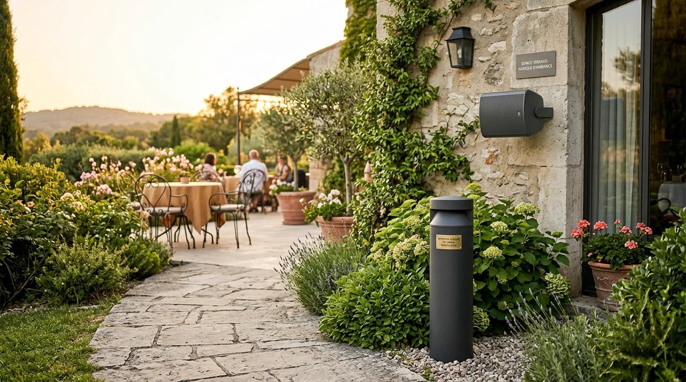 Enceinte extérieur professionnel : bien choisir en 2026