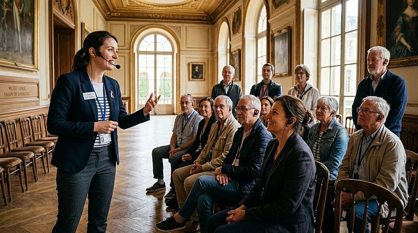 Système de guide touristique sans fil : le guide 2026