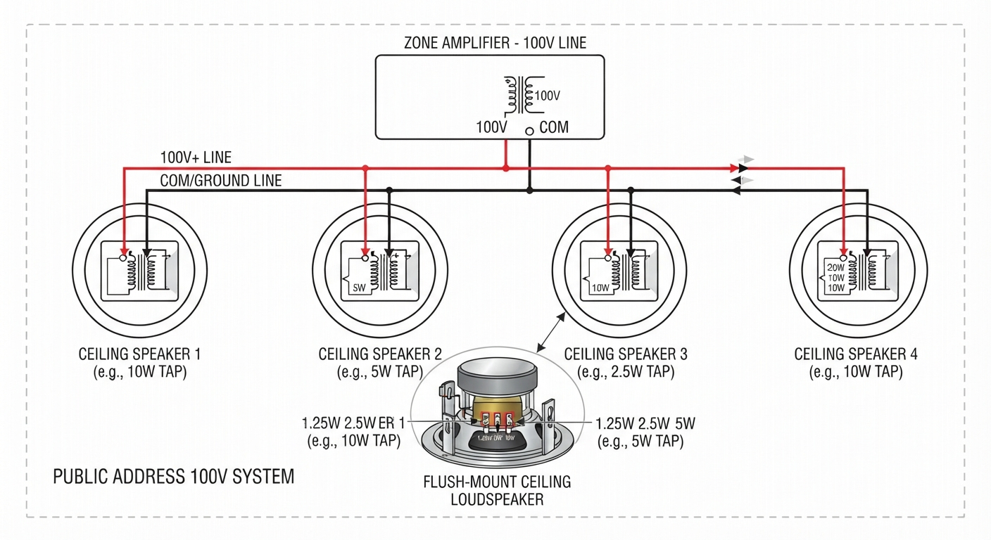 Guide Technique : Tout savoir sur le câblage de ligne 100 Volts pour votre sonorisation professionnelle